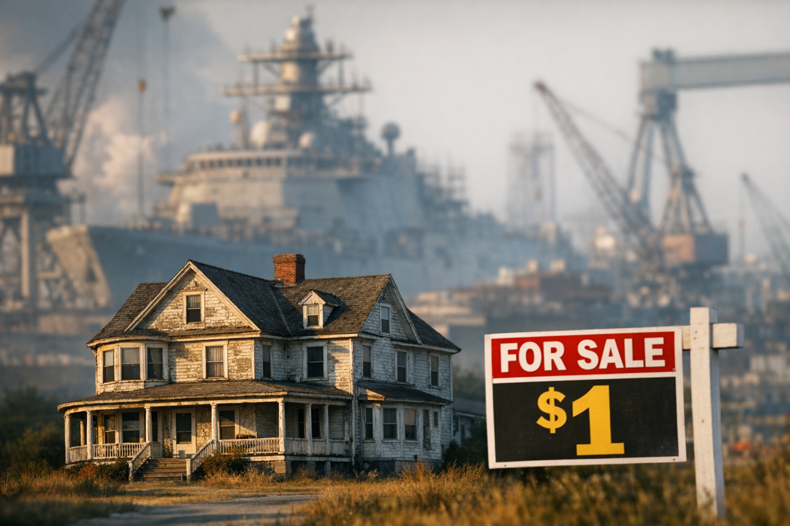 Historic House Sells for a Dollar: Move It or Lose It