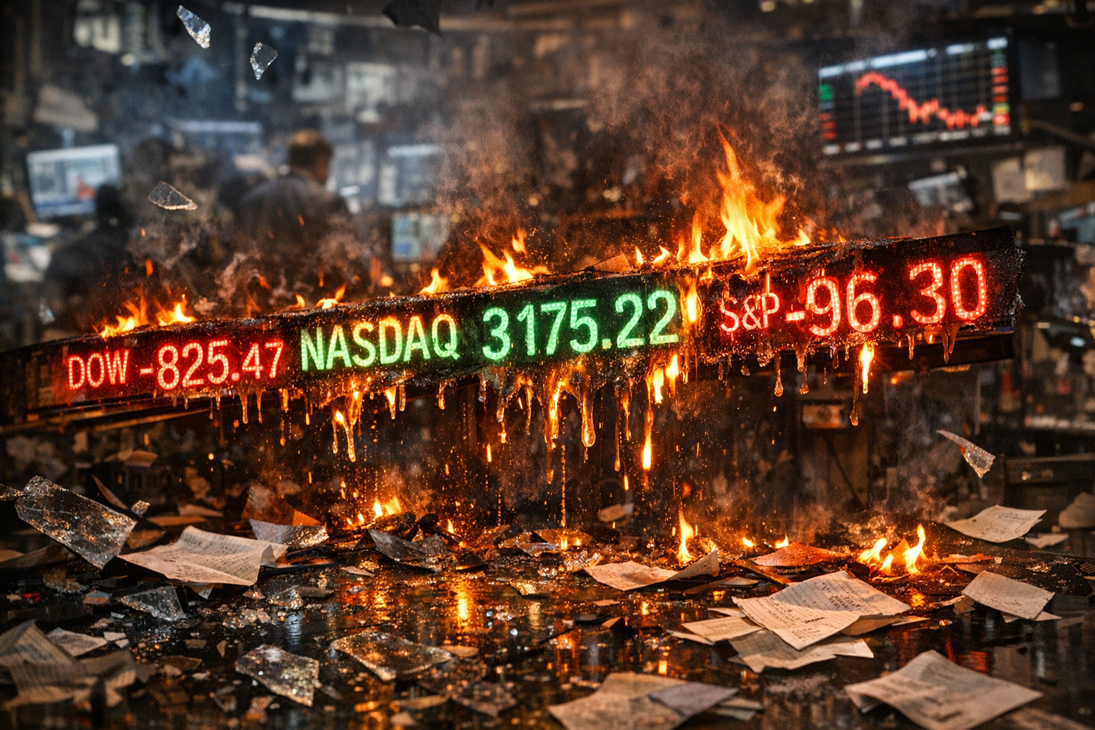 AI Bubble Bursts — Tech Billionaires Panic as Stocks Plunge