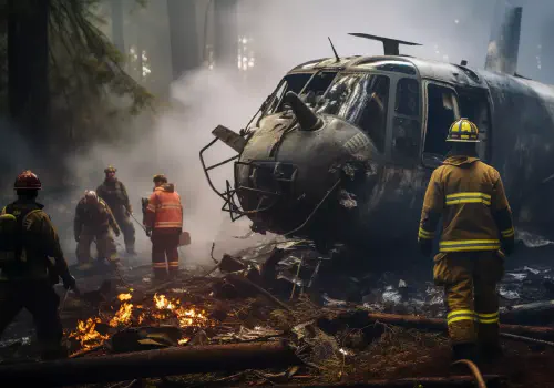 Tragic Mid-Air Collision Shocks the Nation: Deadly Firefighting Helicopter Crash Revealed