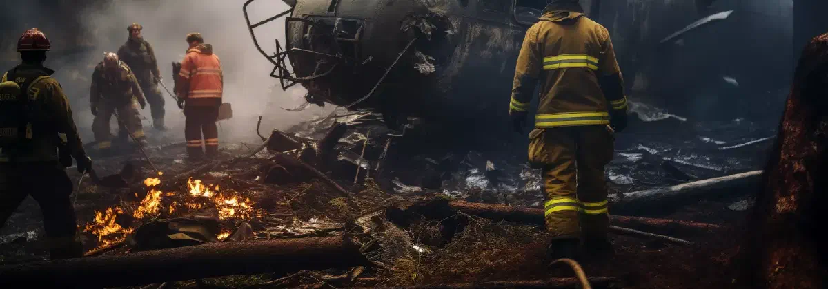 Tragic Mid-Air Collision Shocks the Nation: Deadly Firefighting Helicopter Crash Revealed