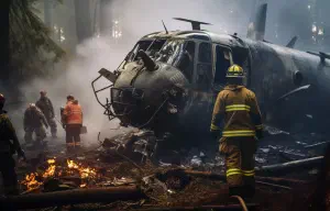 Tragic Mid-Air Collision Shocks the Nation: Deadly Firefighting Helicopter Crash Revealed