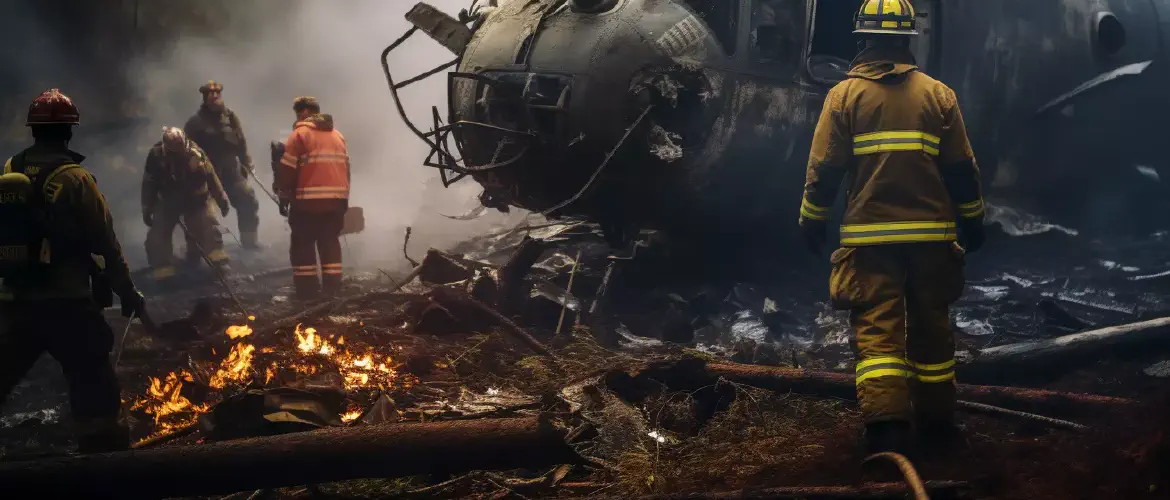 Tragic Mid-Air Collision Shocks the Nation: Deadly Firefighting Helicopter Crash Revealed