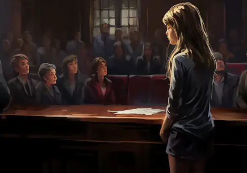 Meet the Daring Teenage Prodigy with a Rare Condition Who Defied All Odds and Pleaded for Her Life in a Melodrama Supreme Court Ruling!