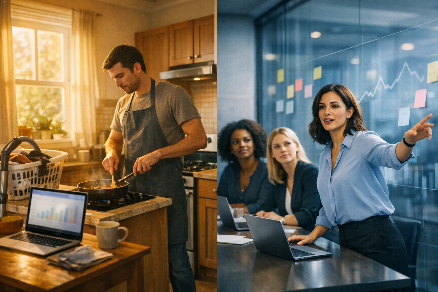 The Fed Has Receipts: Stay-at-Home Boyfriends Are Officially a Trend—And Women Just Took the Lead at Work