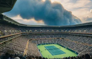 Clouds of Scandal: Is The US Open Going to Pot? Tennis Star Gets a Whiff of Something High Flying During Match!