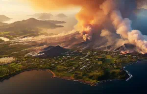 Paradise Scorched by Rampant Flames!