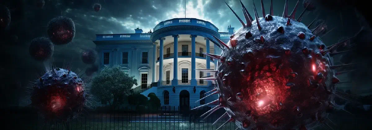 Pandemonium at the White House: A Sweeping Viral Tidal Wave OR The Final Stand Against the Invisible Enemy? YOU Decide!