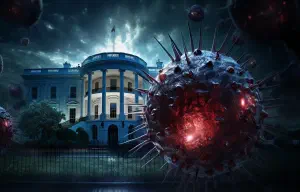 Pandemonium at the White House: A Sweeping Viral Tidal Wave OR The Final Stand Against the Invisible Enemy? YOU Decide!