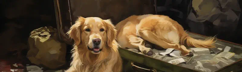 This Canine Carnivore Devoured Love In Its Most Material Form!