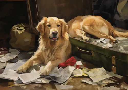 This Canine Carnivore Devoured Love In Its Most Material Form!