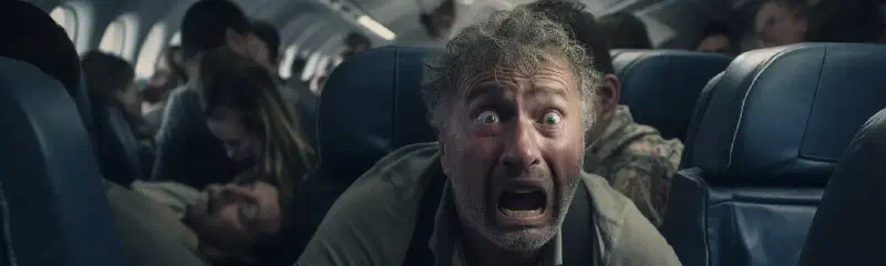 Unbelievable Turn of Events: Mid-Air Drama as Passenger Plays Hero in a Life-or-Death Scenario!