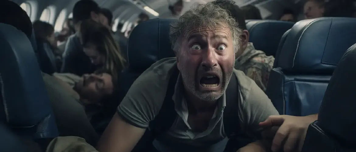 Unbelievable Turn of Events: Mid-Air Drama as Passenger Plays Hero in a Life-or-Death Scenario!