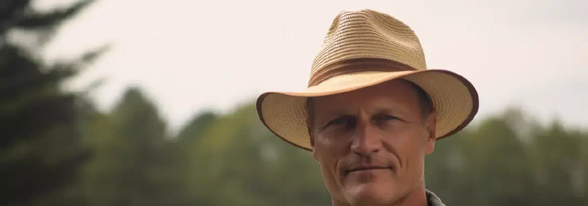 You won't believe what Woody Harrelson was caught wearing on his head!