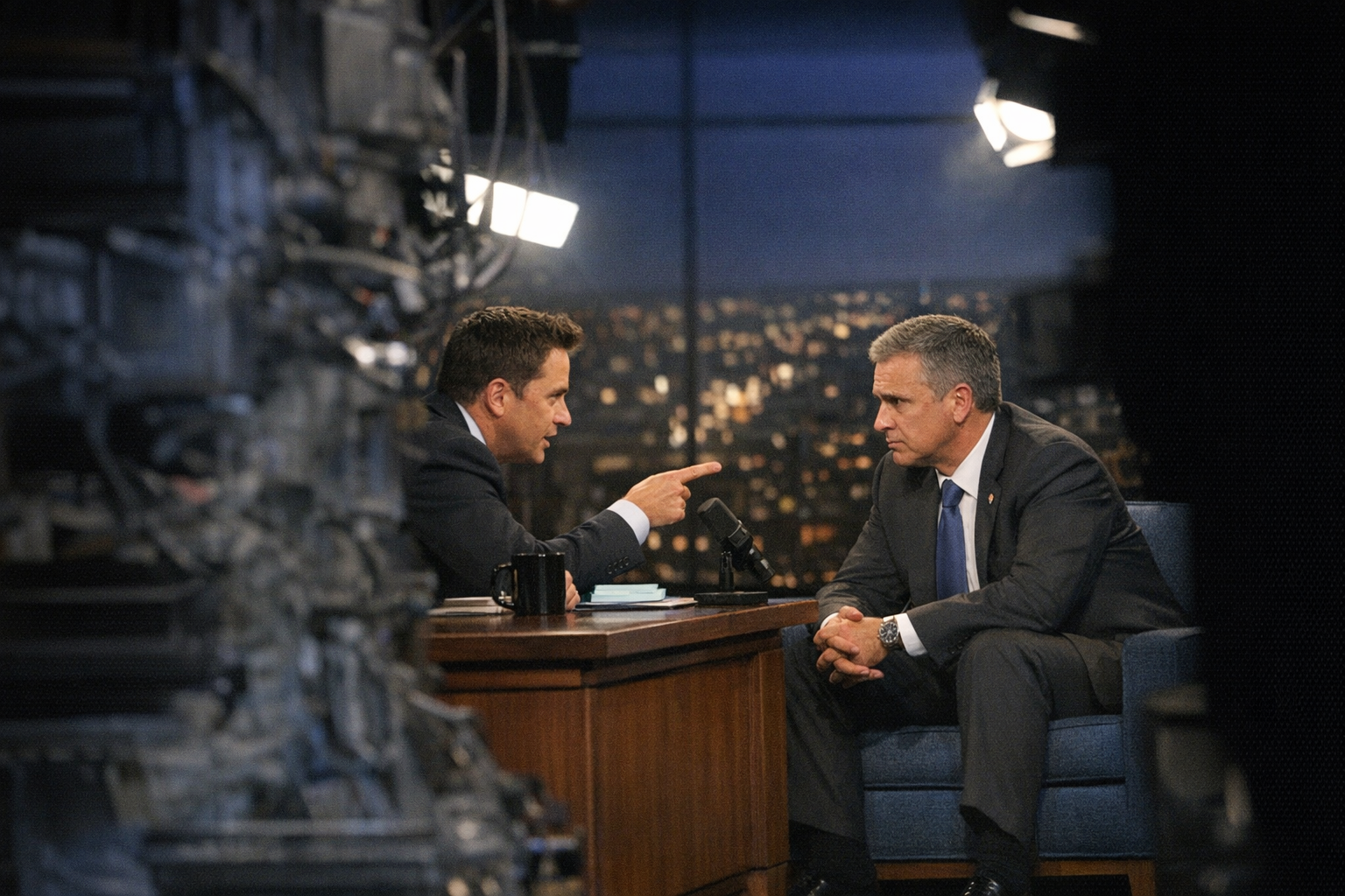 Mayor Snubs Kimmel to Save Texts for Trump
