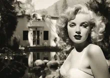 Marilyn Monroe's Enchanting Mansion Meets a Fiery End! ICON Turned Dust!