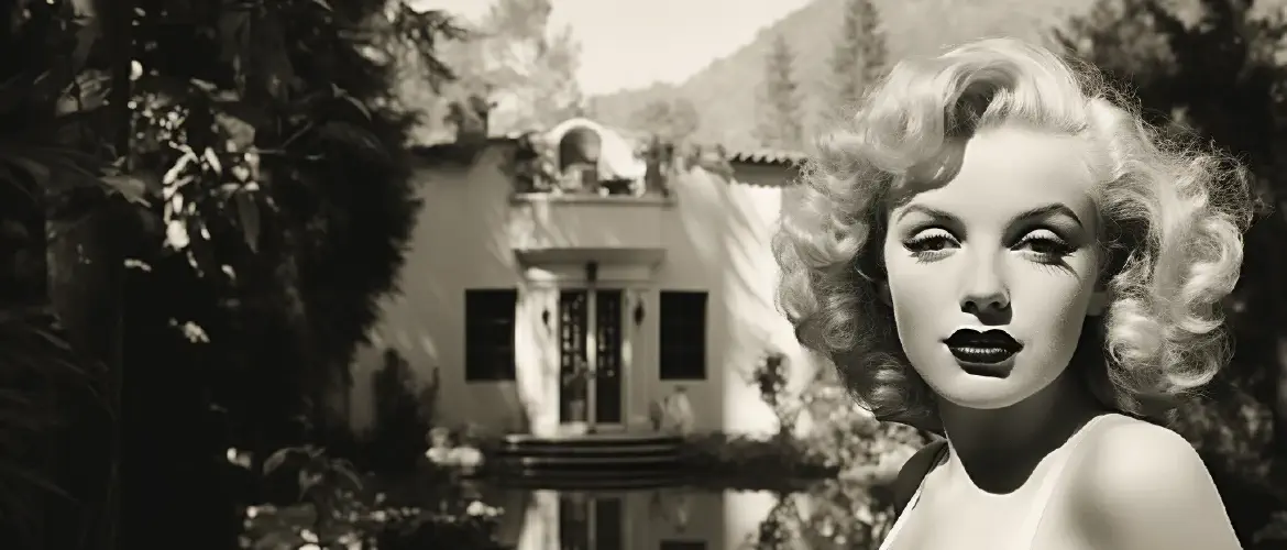 Marilyn Monroe's Enchanting Mansion Meets a Fiery End! ICON Turned Dust!