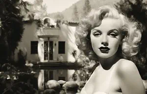 Marilyn Monroe's Enchanting Mansion Meets a Fiery End! ICON Turned Dust!