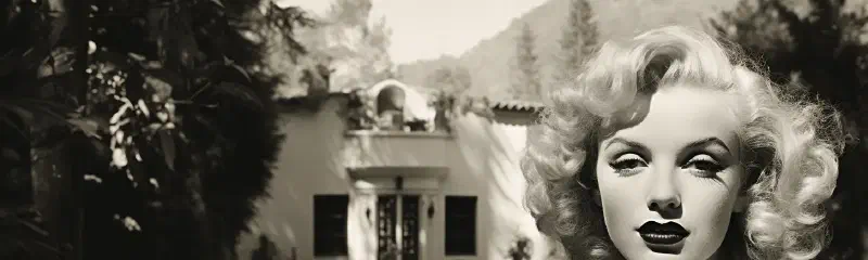 Marilyn Monroe's Enchanting Mansion Meets a Fiery End! ICON Turned Dust!