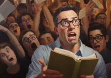 Scandal Strikes! A Helpless Teacher's Job Hung Out to Dry Over Fiery Literature Dust-Up!