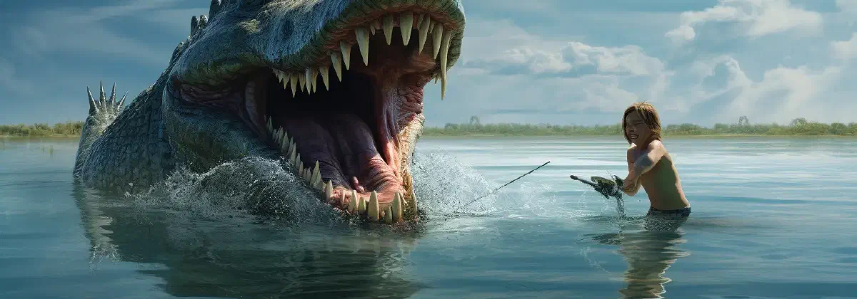 Breathtaking Close-Call in Texas! Terrifying Gator Stalks Innocent Kiddies in Packed Public Lake!