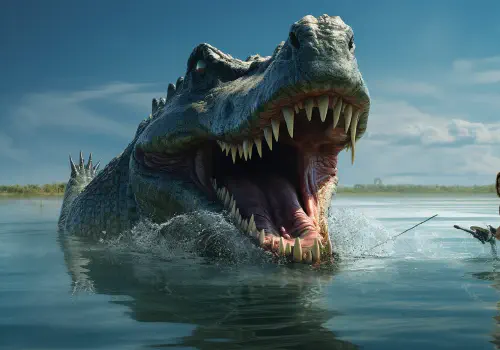 Breathtaking Close-Call in Texas! Terrifying Gator Stalks Innocent Kiddies in Packed Public Lake!