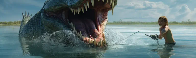 Breathtaking Close-Call in Texas! Terrifying Gator Stalks Innocent Kiddies in Packed Public Lake!