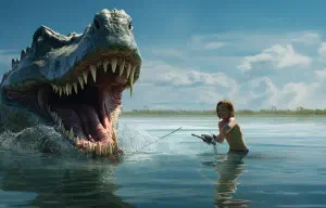 Breathtaking Close-Call in Texas! Terrifying Gator Stalks Innocent Kiddies in Packed Public Lake!