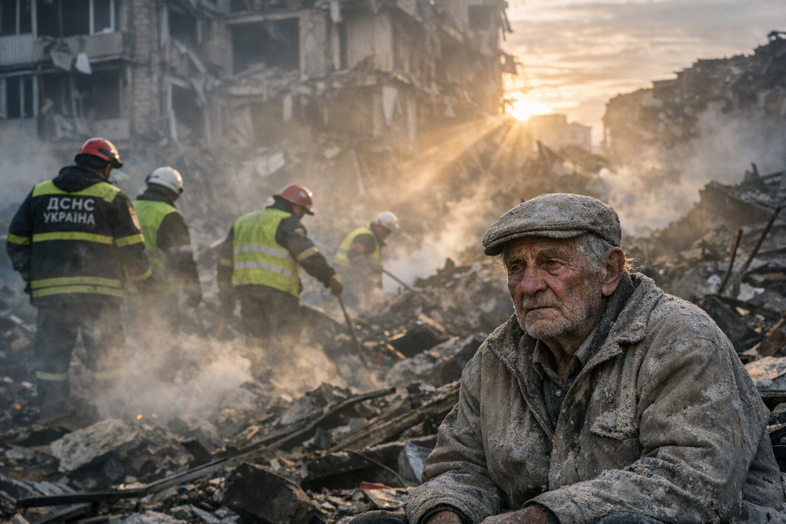 Deadly Night in Kyiv: Russian Barrage Slays Innocents