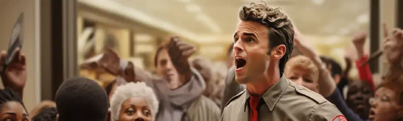 A Riotous Battle of Songs at Target! Meet the Man Who Dared to Silence the Singers!