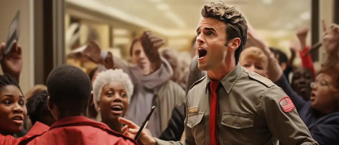 A Riotous Battle of Songs at Target! Meet the Man Who Dared to Silence the Singers!