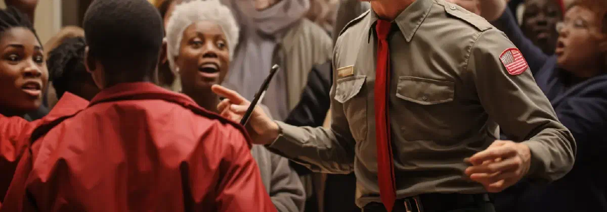 A Riotous Battle of Songs at Target! Meet the Man Who Dared to Silence the Singers!