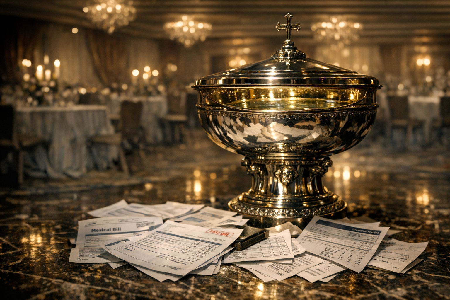 Hospital CEO’s Holy Cash Grab—$109K Baptism Funded on Patient Dimes