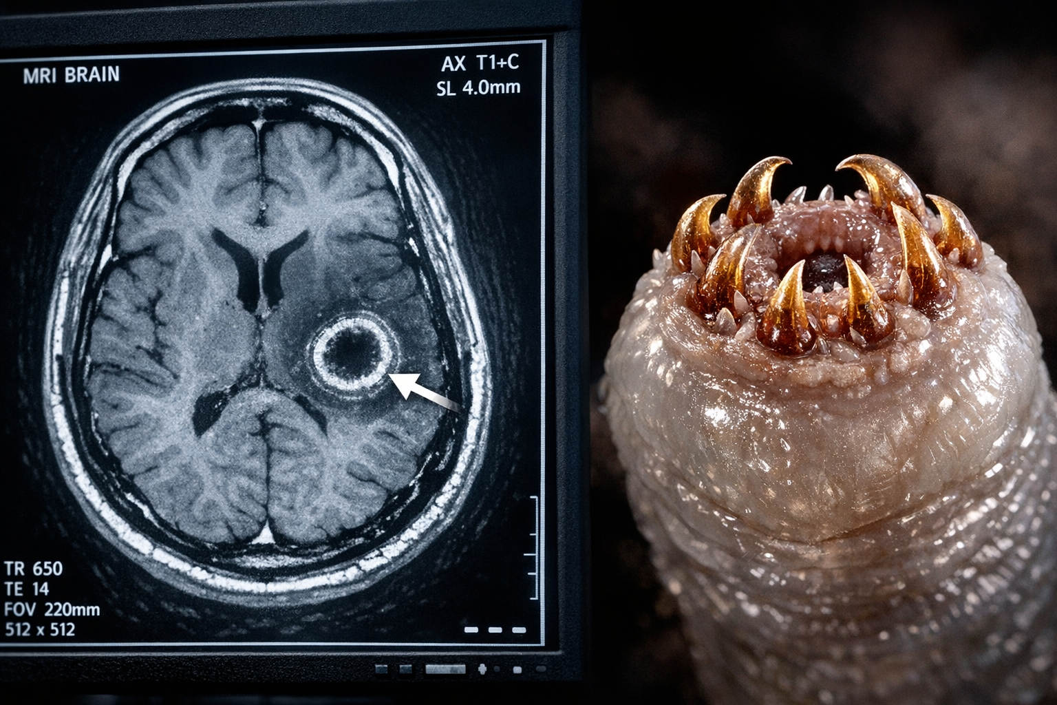 Brain Cancer Diagnosis Was Actually Brain-Eating Tapeworms