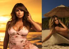 The Scorching Summer Finale! Kim K & Elizabeth Hurley Sizzle in Breathtaking Late Summer Snaps!