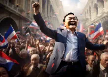 Amidst Thunderous Applause and Incessant Boos, Thaksin Shinawatra Dares to Return to Thailand’s Political Stage!