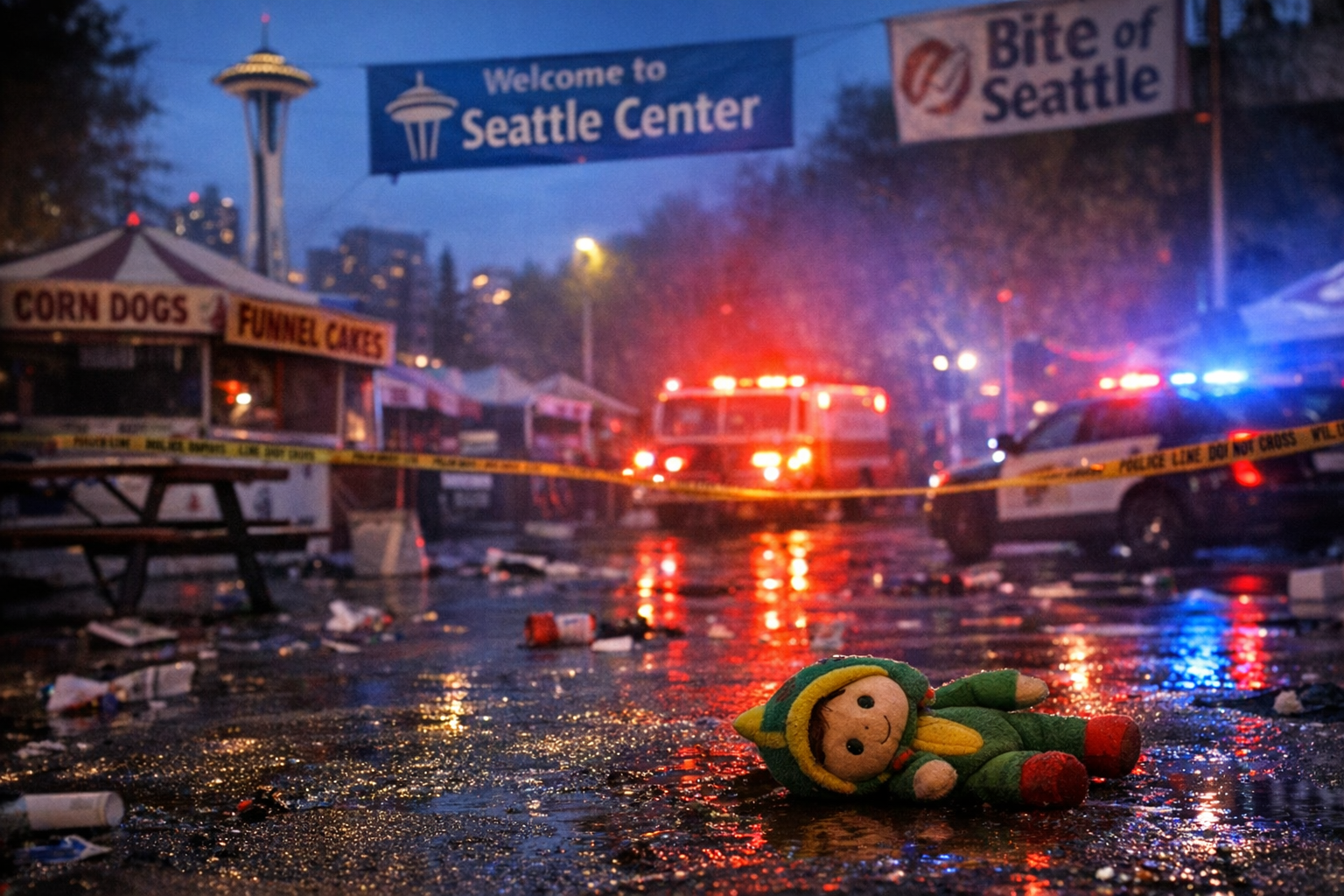 Bloodshed at Food Festival Leaves Toddler Among Shot