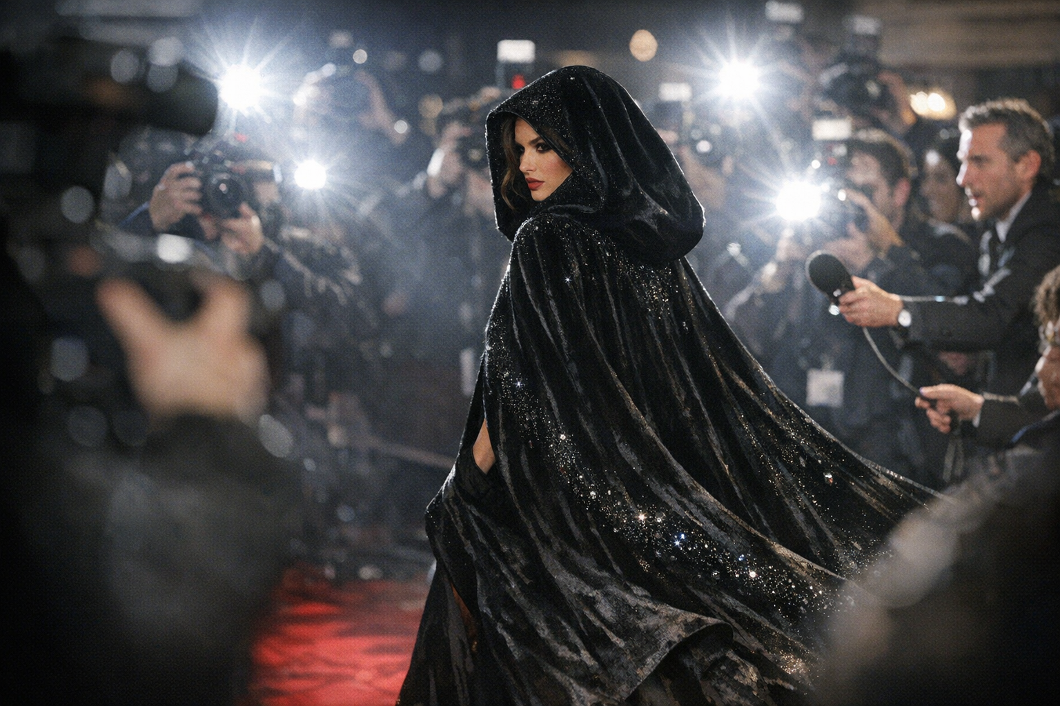 Kardashian Coven Steals Liz Taylor's Magic Cape