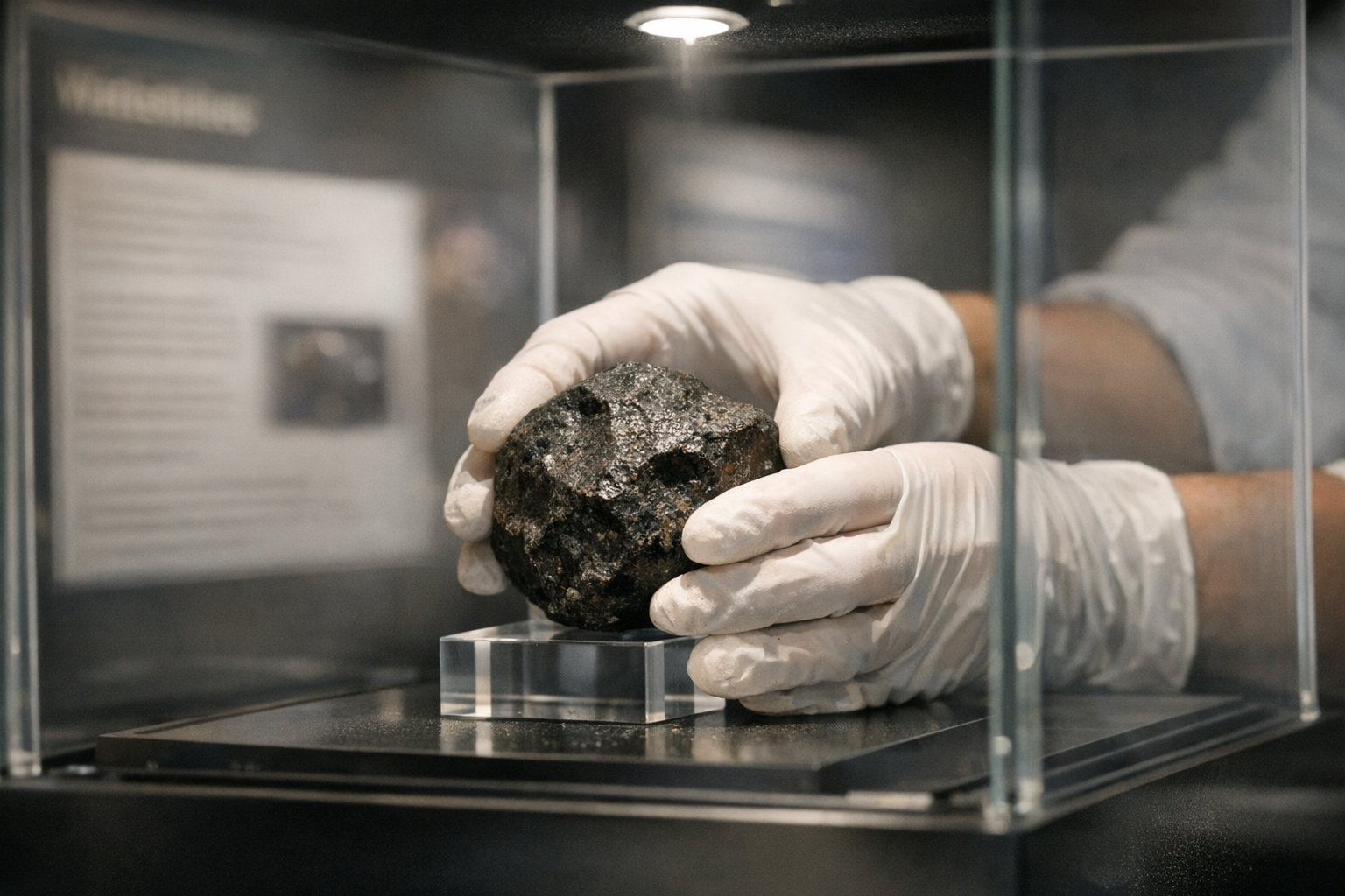 Utah's Alien Rock From Outer Space Lands in University Vault