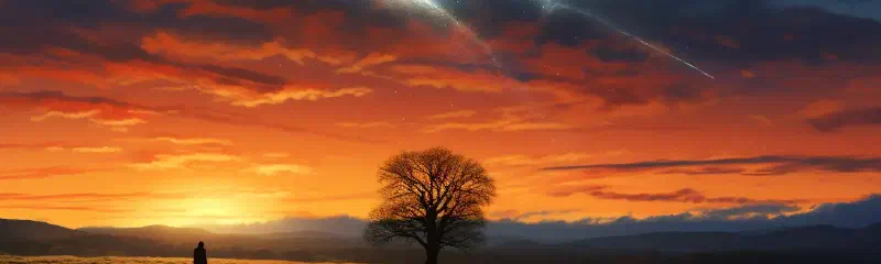 A Heavenly Emissary Shreds the Earth's Atmosphere Above England!