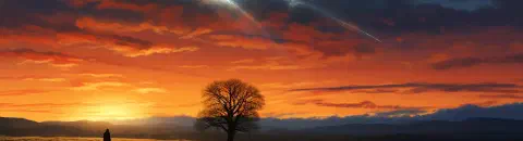 A Heavenly Emissary Shreds the Earth's Atmosphere Above England!