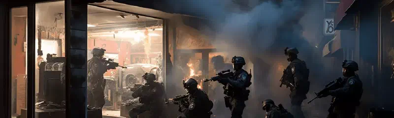 Scandalous SWAT Showdown: Los Angeles Print Shop Destroyed and City Refuses to Pay - Now Taking it to Court!