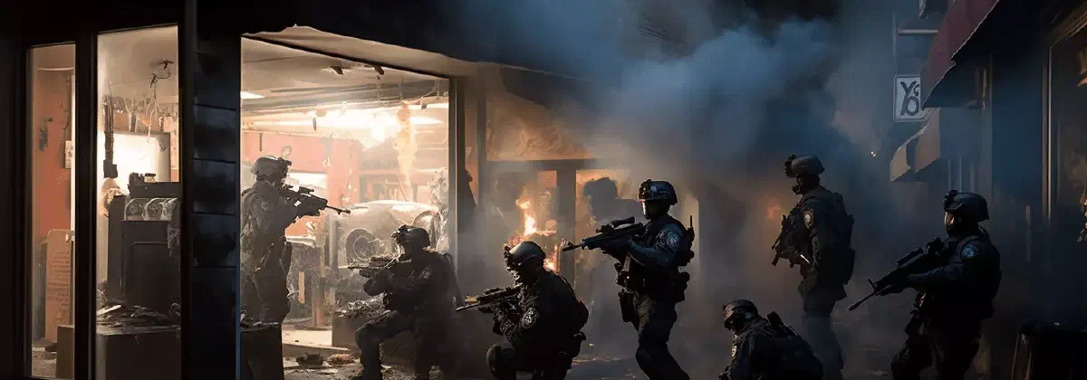 Scandalous SWAT Showdown: Los Angeles Print Shop Destroyed and City Refuses to Pay - Now Taking it to Court!