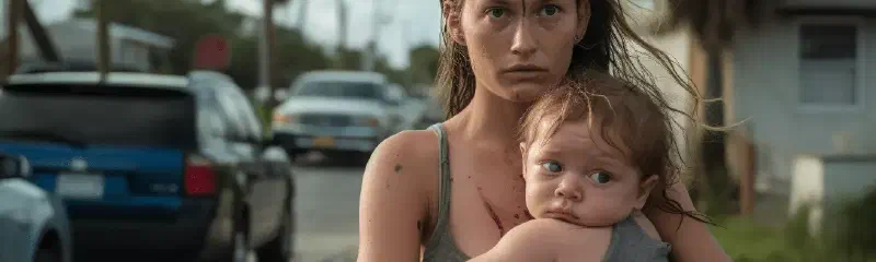 SHOCKING: Florida Suspect's Vicious Attack on Innocent Woman Holding Baby Leaves Community in Outrage!
