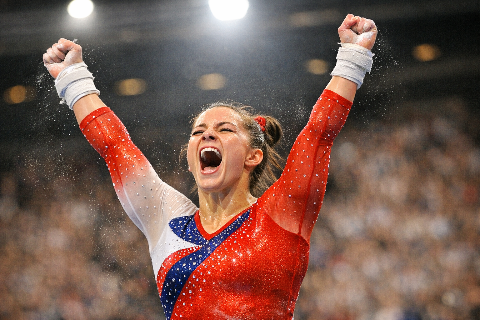 Gymnastics' New Queen Stages Palace Coup for Crown