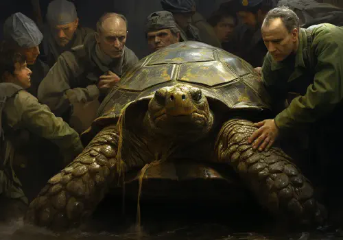 Green Giant Found: Immense African Tortoise Rescued in a Tub-Thumping Drama in Louisiana