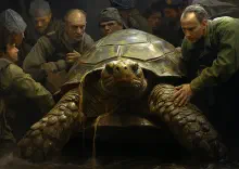 Green Giant Found: Immense African Tortoise Rescued in a Tub-Thumping Drama in Louisiana