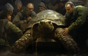 Green Giant Found: Immense African Tortoise Rescued in a Tub-Thumping Drama in Louisiana