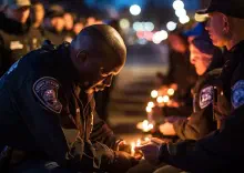 Tragic Twist of Fate: Small Town Police Officer's Life Cut Short in Violent Confrontation!