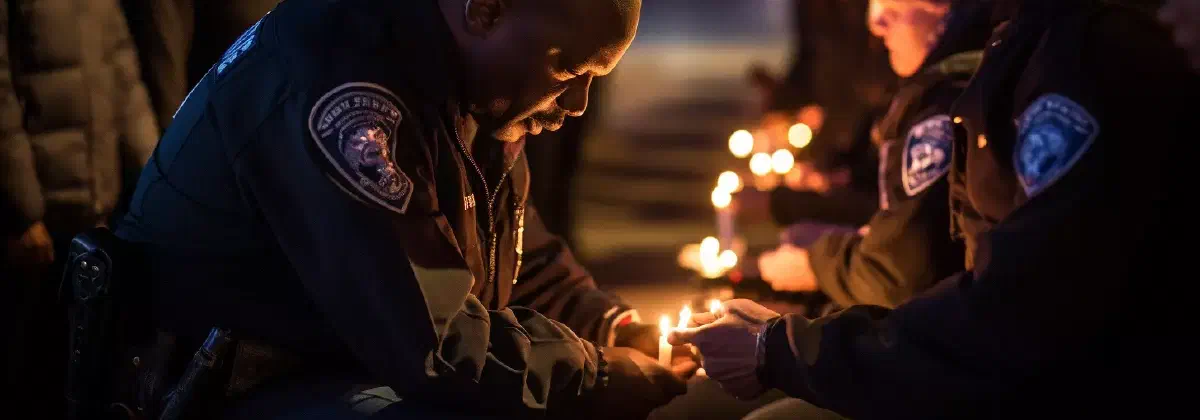 Tragic Twist of Fate: Small Town Police Officer's Life Cut Short in Violent Confrontation!