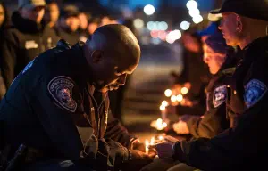 Tragic Twist of Fate: Small Town Police Officer's Life Cut Short in Violent Confrontation!